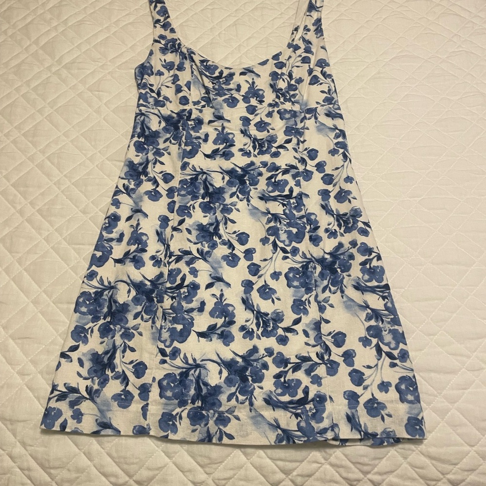 Abercrombie & Fitch Blue and White Dress SZ Small
